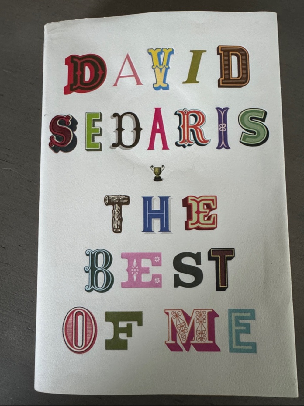 David Sedaris The Best of Me Hardcover Book - White Cover